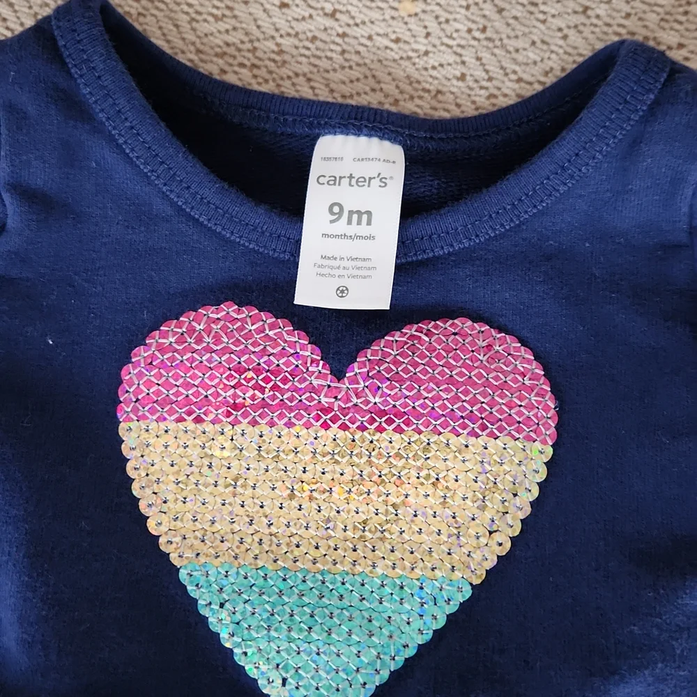 Carter's dress/bloomers- 9 months